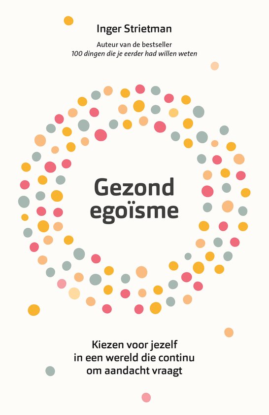Zelfzorg bij levend verlies: omslag boek Gezond egoïsme van Inger Strietman