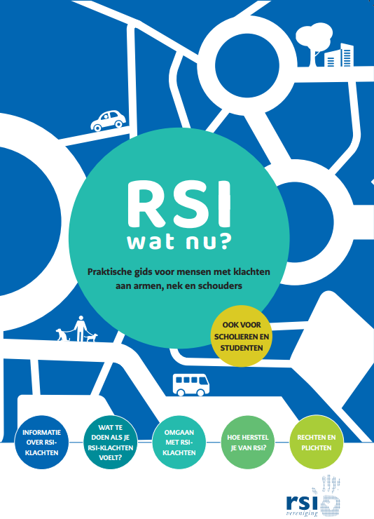 RSI Wat nu? omslag boekje